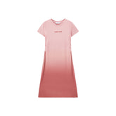 Women's Ruched Ombre T-Shirt Dress
